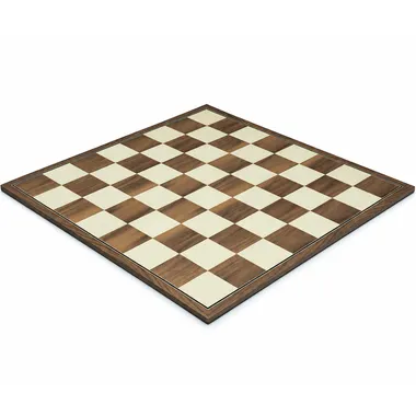 Tablero de ajedrez plegable de madera de nogal y arce