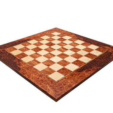 Tablero de ajedrez de madera de olmo y arce Mastellone Giuseppe