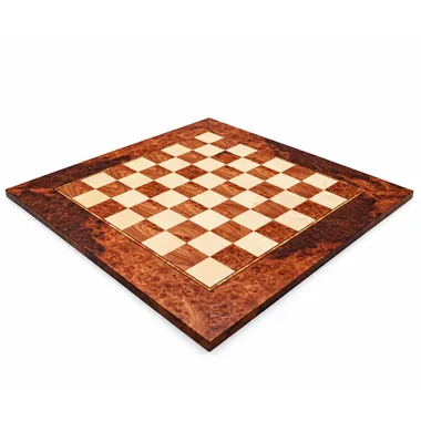Tablero de ajedrez de madera de olmo y arce Mastellone Giuseppe
