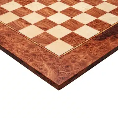 Tablero de ajedrez de madera de olmo y arce Mastellone Giuseppe