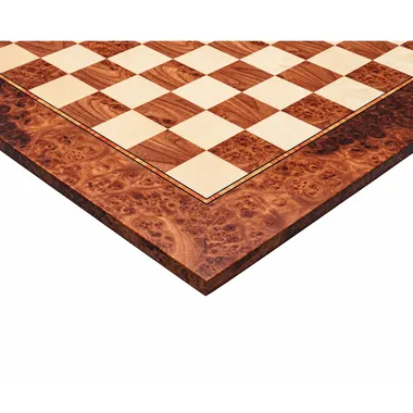 Tablero de ajedrez de madera de olmo y arce Mastellone Giuseppe