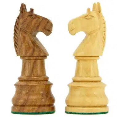 Juego de ajedrez Opus de madera de sheesham y boj