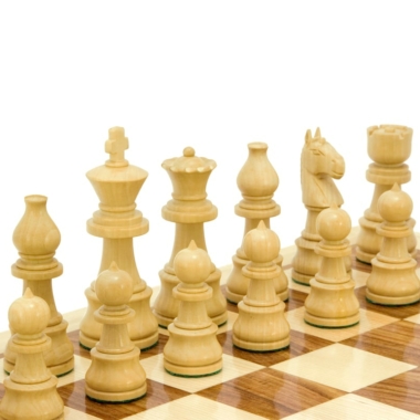 Juego de ajedrez Opus de madera de sheesham y boj