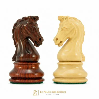 Juego de ajedrez de lujo Eminence en madera de palisandro y boj