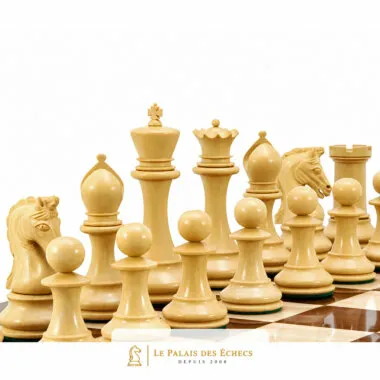 Juego de ajedrez de lujo Eminence en madera de palisandro y boj