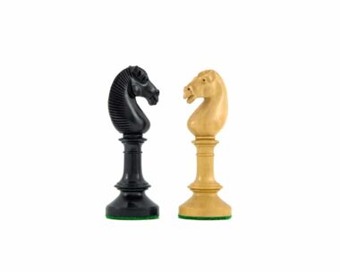 Juego de ajedrez North Upright de ébano y boj