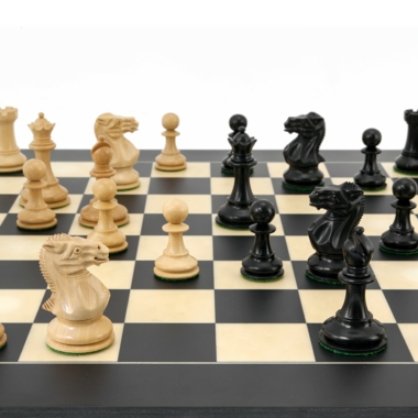Juego de ajedrez Staunton de madera de boj y ébano Serie Highgrove