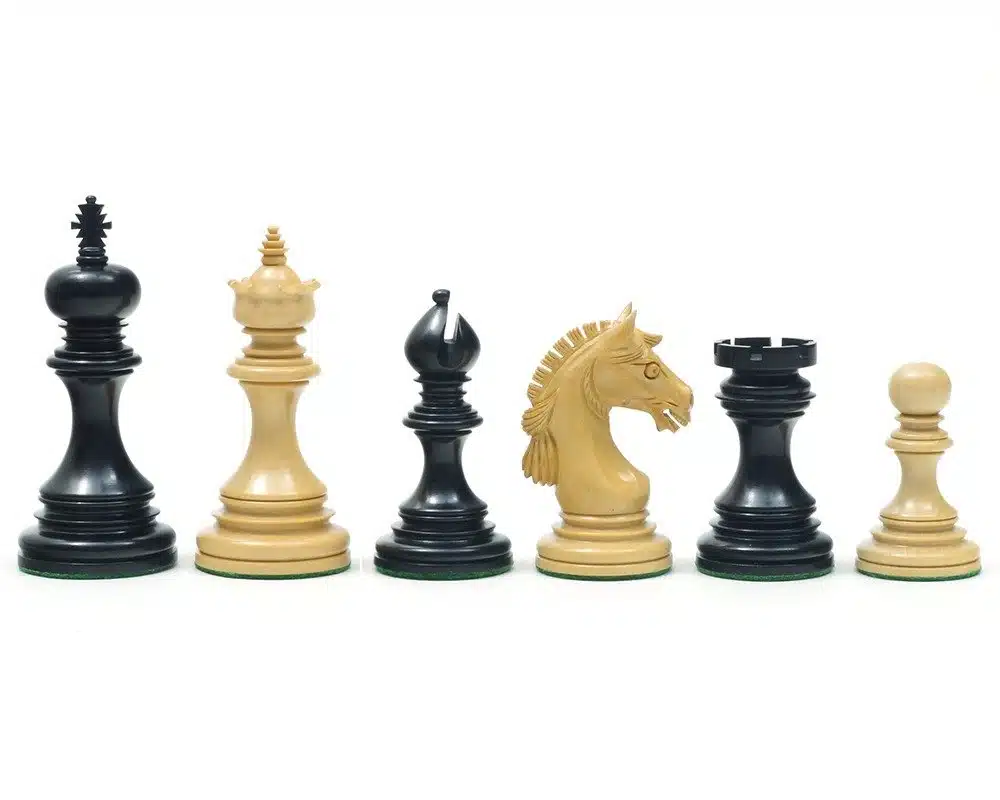 Juego de ajedrez Garvi de madera de boj y ébano