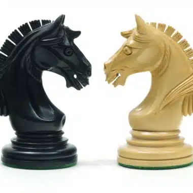 Juego de ajedrez Garvi de madera de boj y ébano