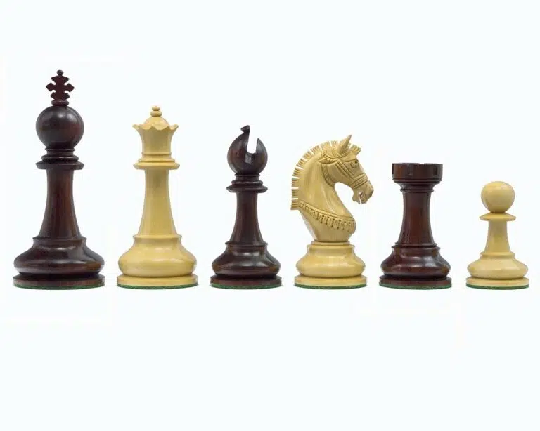 Juego de ajedrez La Valletta en madera de boj y secoya