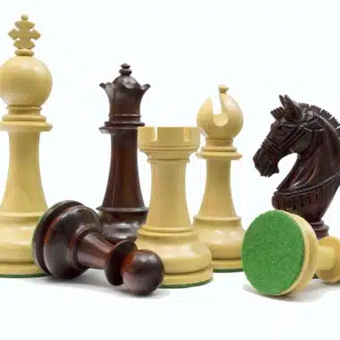 Juego de ajedrez La Valletta en madera de boj y secoya