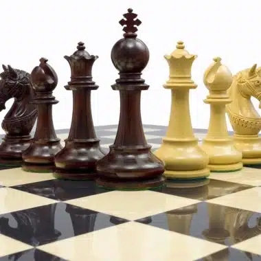 Juego de ajedrez La Valletta en madera de boj y secoya
