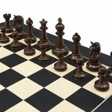 Juego de ajedrez La Valletta en madera de boj y secoya