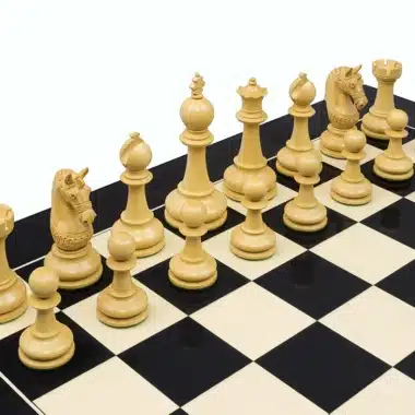 Juego de ajedrez La Valletta en madera de boj y secoya