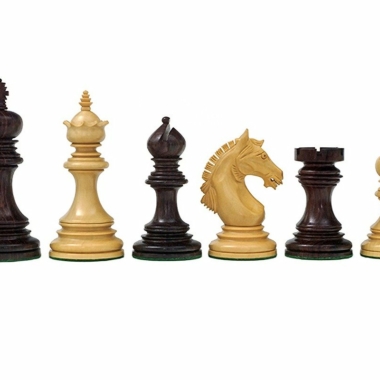 Juego de ajedrez Garvi de madera de boj y palisandro