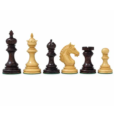 Juego de ajedrez Garvi de madera de boj y palisandro