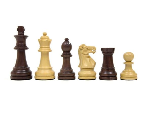 Juego de ajedrez de palosanto y boj de Modica