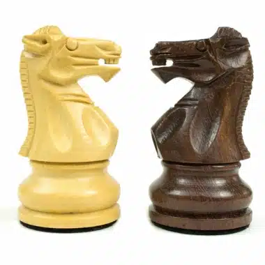 Juego de ajedrez de palosanto y boj de Modica