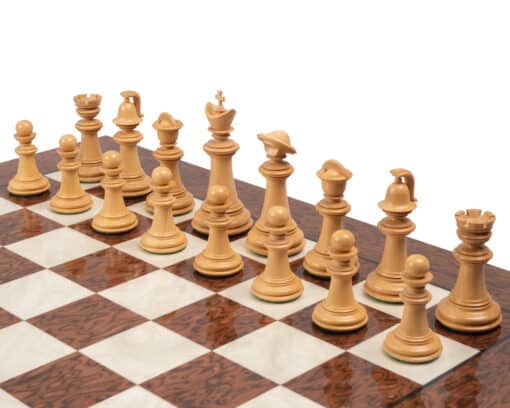 Juego de ajedrez Staunton Greek Series en ébano y boj
