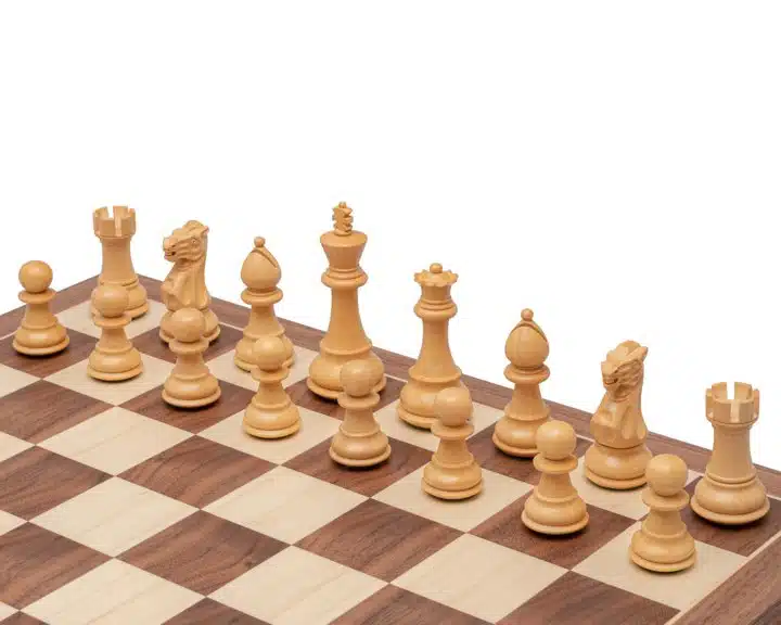 Juego de ajedrez Staunton Classic Acacia y Boj