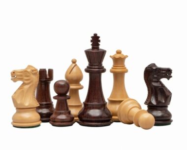 Juego de ajedrez Staunton Classic Rosewood and Boxwood