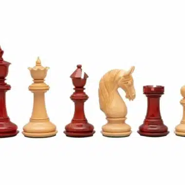 Juego de ajedrez Blackburne Deluxe Padouk and Boxwood