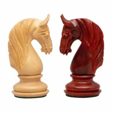 Juego de ajedrez Blackburne Deluxe Padouk and Boxwood