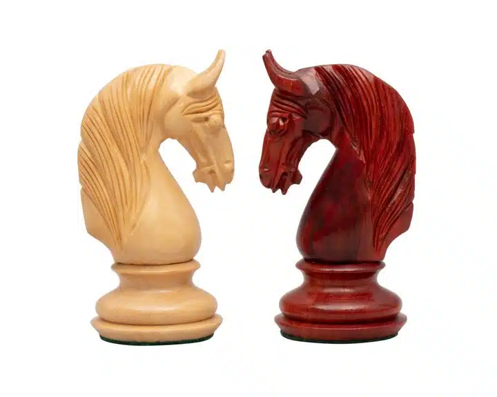 Juego de ajedrez Blackburne Deluxe Padouk and Boxwood