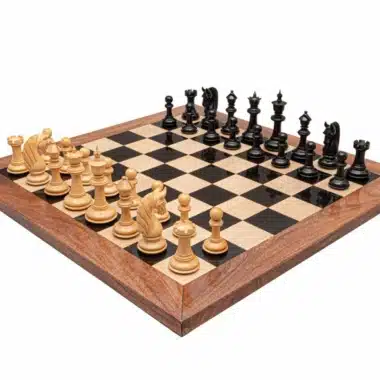 Juego de ajedrez Blackburn - Tablero de ajedrez de madera de acacia