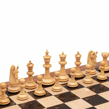 Juego de ajedrez Blackburn - Tablero de ajedrez de madera de acacia