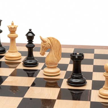 Juego de ajedrez Blackburn - Tablero de ajedrez de madera de acacia