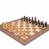 Juego de ajedrez Rochester - Tablero de ajedrez de nogal y arce y piezas de boj y ébano