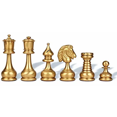 Juego de ajedrez persa Juego grande de latón macizo