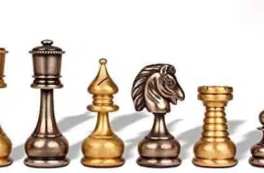Juego de ajedrez persa Juego grande de latón macizo