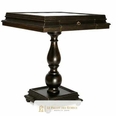 Juego de ajedrez Staunton XL Fantasy - Tablero de ajedrez de madera y alabastro y piezas de madera y latón