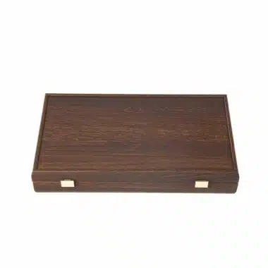 Alternative view of Juego de póker - Estuche de madera de nogal oscuro
