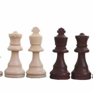 Juego de ajedrez de madera para principiantes con almacenamiento - Imagen 5