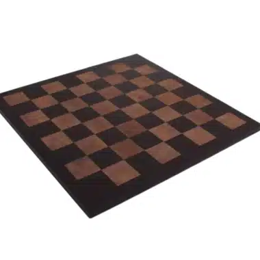 Juego de Ajedrez Esculpido en Madera de Palisandro & Tablero de Ajedrez en Cuero Verdadero - Imagen 5