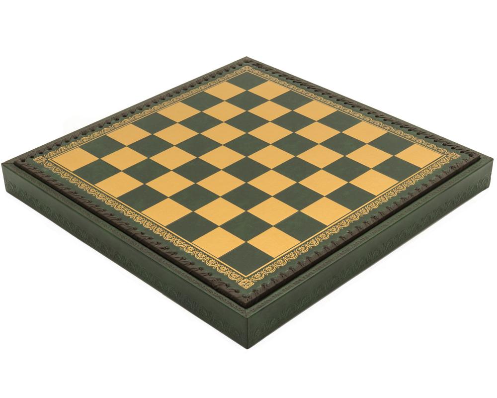 Juego de Ajedrez Romanos vs Gladiadores en Resina y Tablero de Ajedrez en Piel Sintética con Compartimento de Almacenamiento - Imagen 9