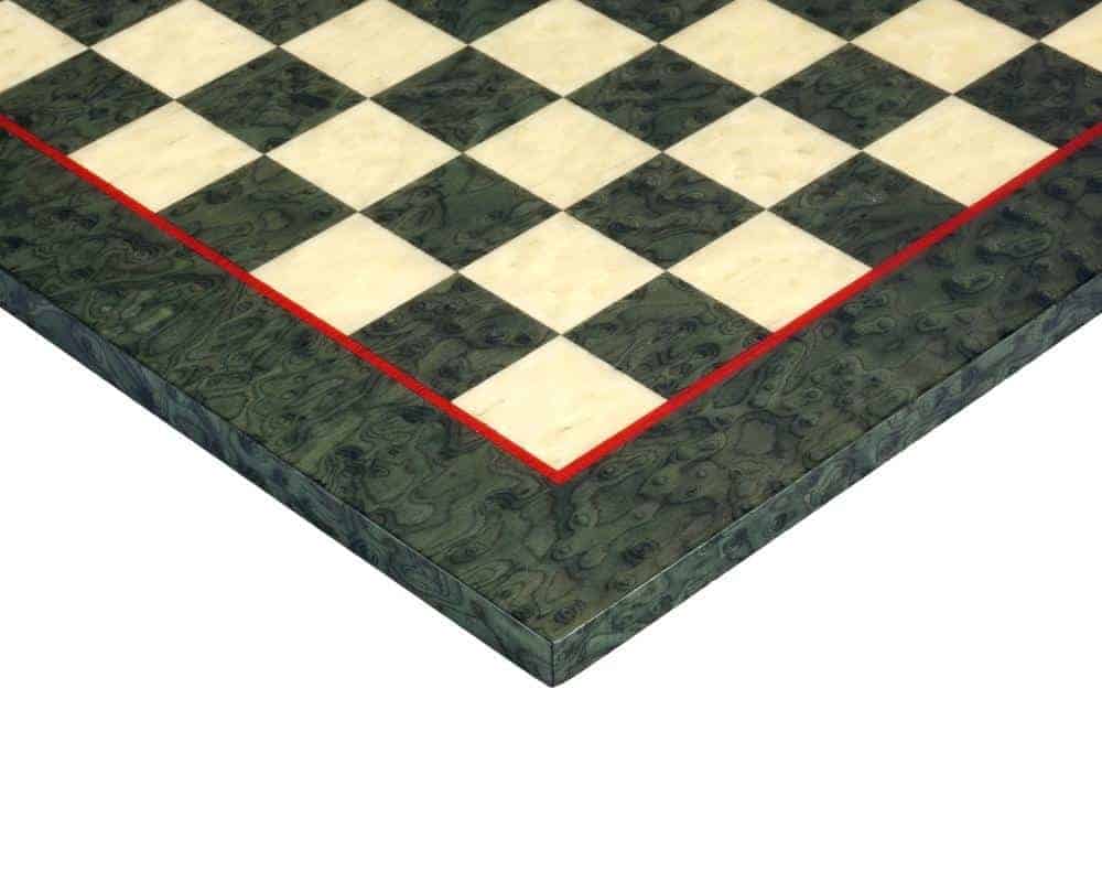 Juego de Ajedrez Hitler vs Roosevelt en Resina y Tablero de Madera de Brezo Verde y Blanco - Imagen 8