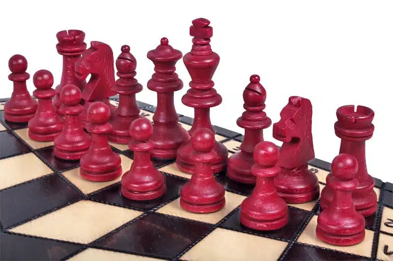 Juego de Ajedrez para Tres Jugadores en Madera - Imagen 4