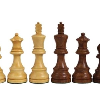 Piezas de Ajedrez de Madera de Acacia