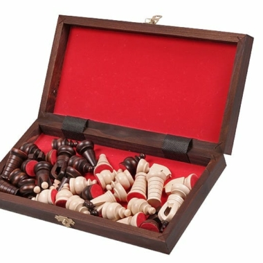 Alternative view of Pequeño Juego de Ajedrez de Viaje Plegable de Madera