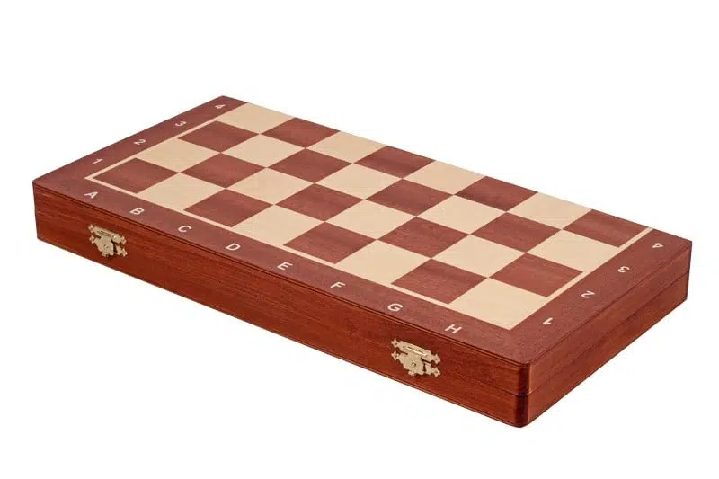 Tablero de Ajedrez y Juego de Ajedrez de Madera con Almacenamiento - Imagen 6