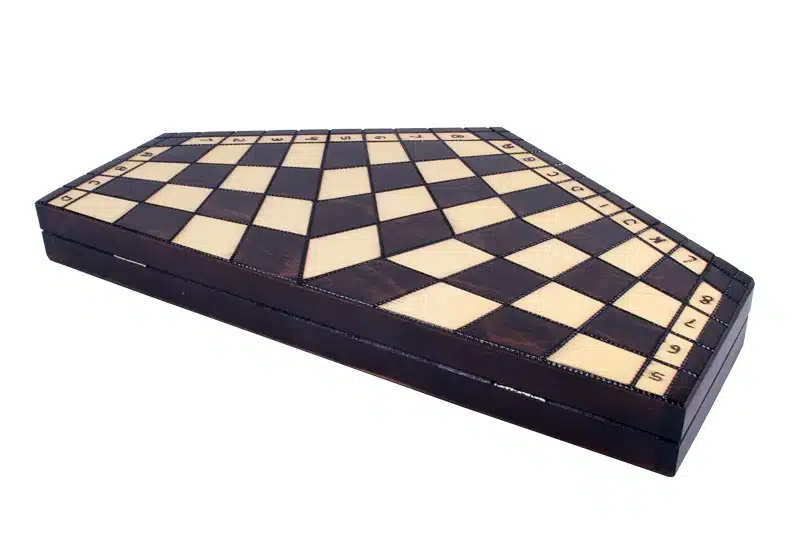 Juego de Ajedrez para Tres Jugadores en Madera - Imagen 9