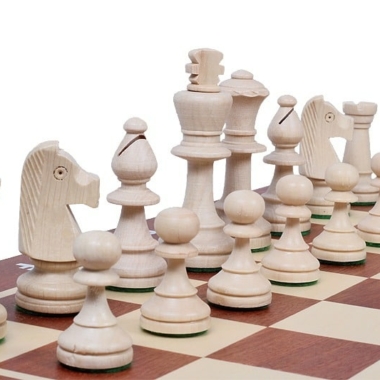 Alternative view of Tablero de Ajedrez Plegable y Juego de Ajedrez de Madera Tamaño 5