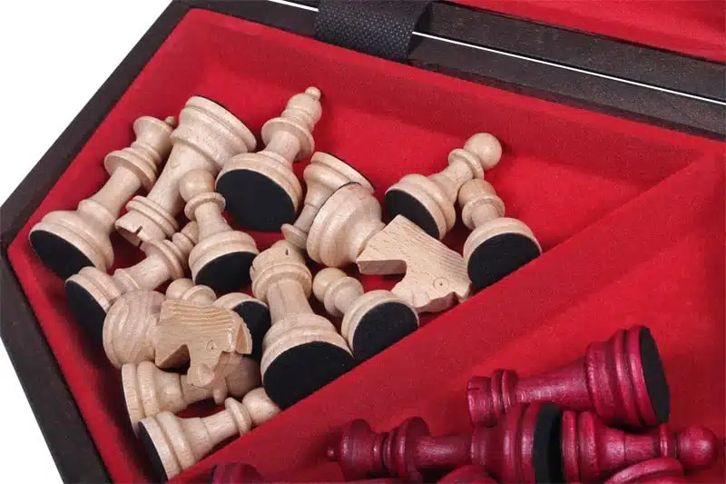 Juego de Ajedrez para Tres Jugadores en Madera - Imagen 7