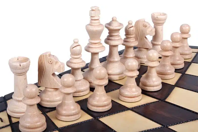 Juego de Ajedrez para Tres Jugadores en Madera - Imagen 6