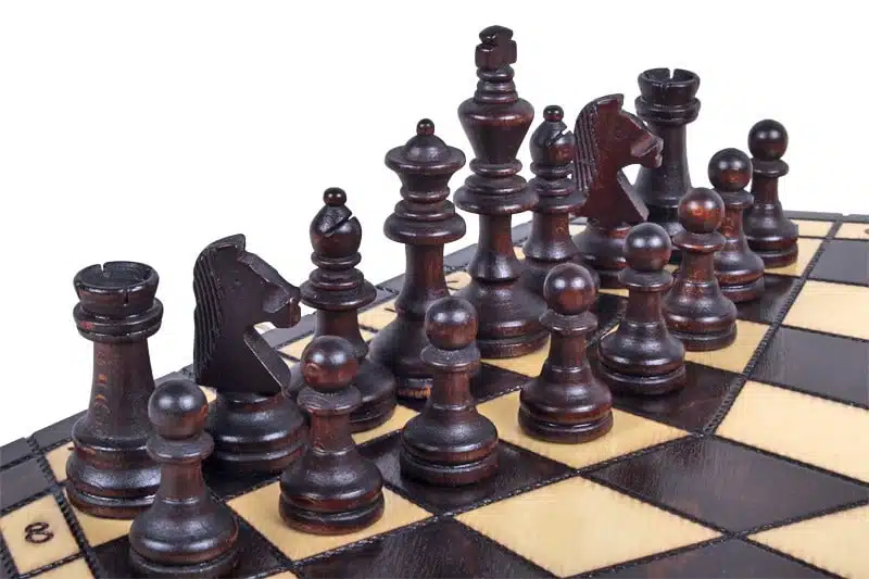 Juego de Ajedrez para Tres Jugadores en Madera - Imagen 5