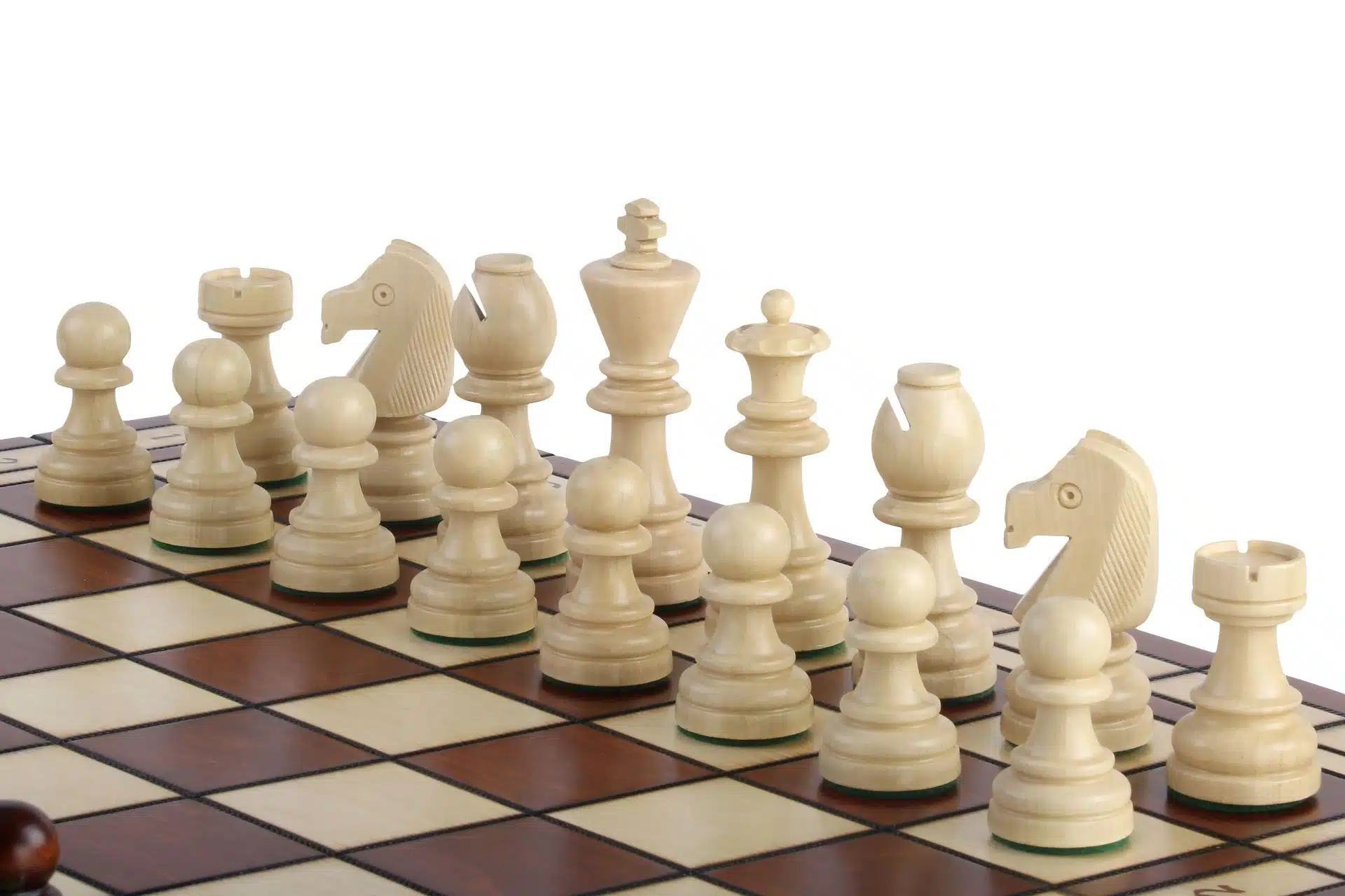 Gran Juego de Ajedrez Plegable de Madera con Almacenamiento - Imagen 4
